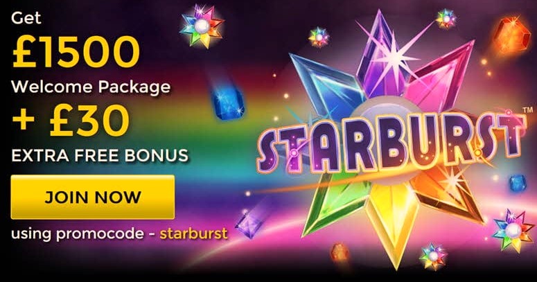 starburst slot no deposit bonus